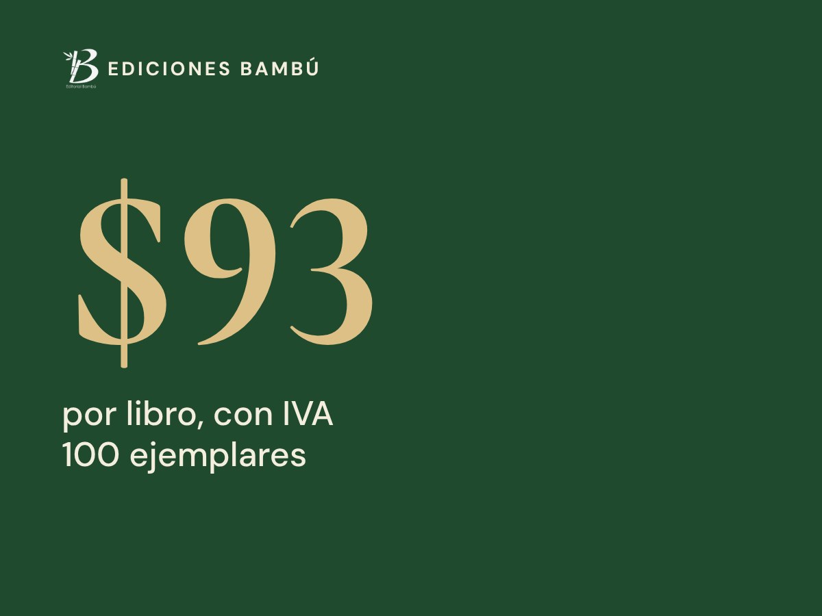 ¿Cuánto cuesta imprimir un libro en México?