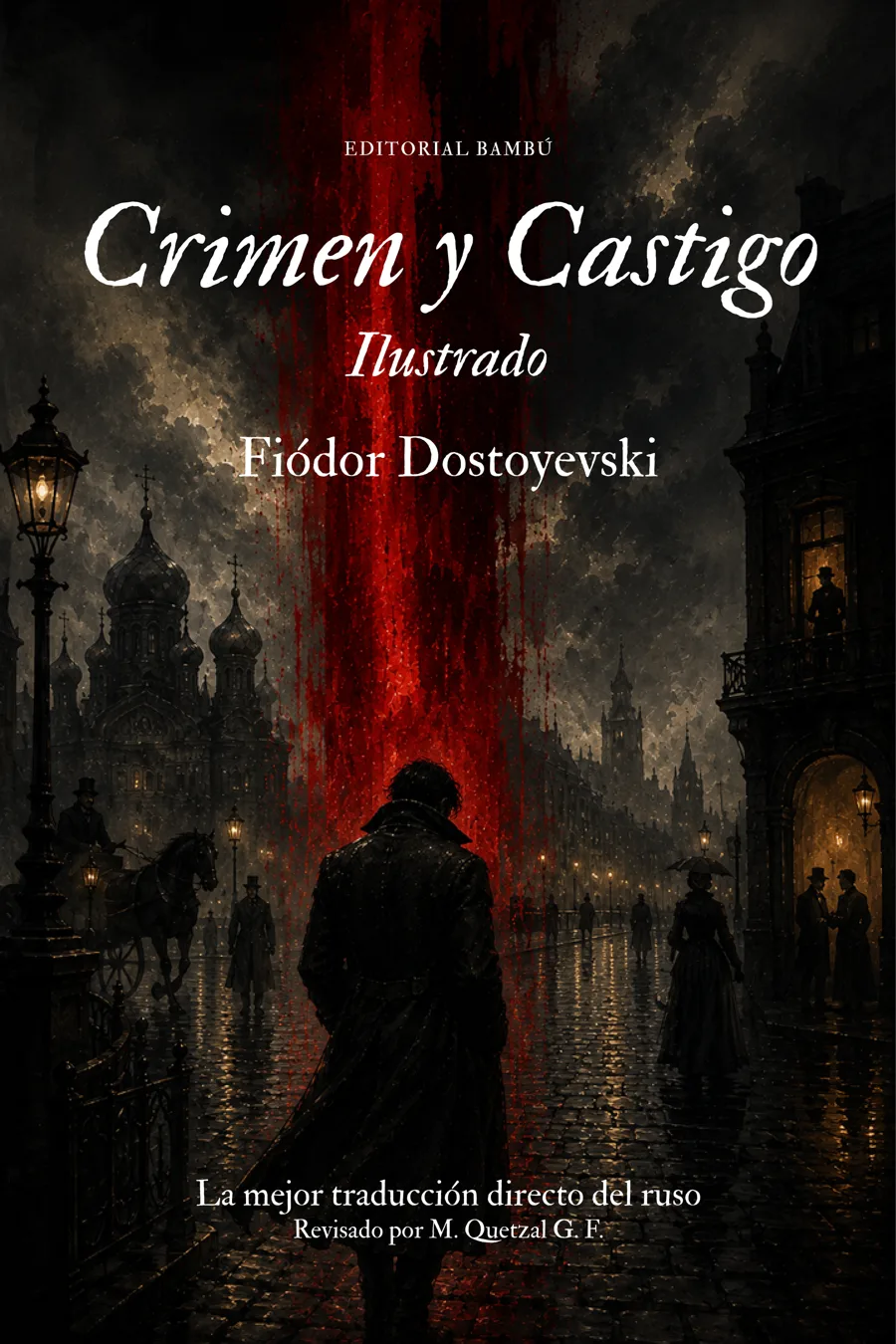 Portada de Crimen y castigo · Edición ilustrada